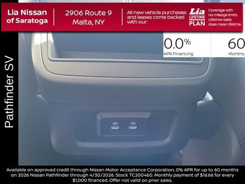 New 2026 Nissan Pathfinder SV AWD/4WD image 31