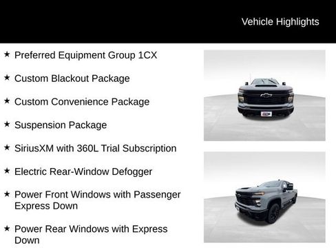 Used 2025 Chevrolet Silverado 2500 Custom w/ Custom Convenience Package AWD/4WD image 13