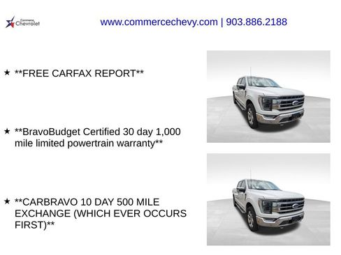 Used 2022 Ford F150 Lariat w/ Equipment Group 502A High AWD/4WD image 4