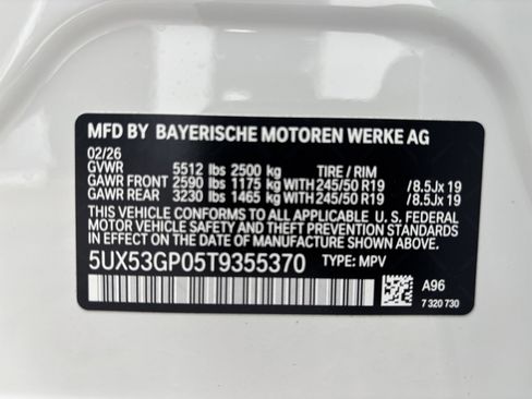New 2026 BMW X3 xDrive30 w/ Convenience Package image 34