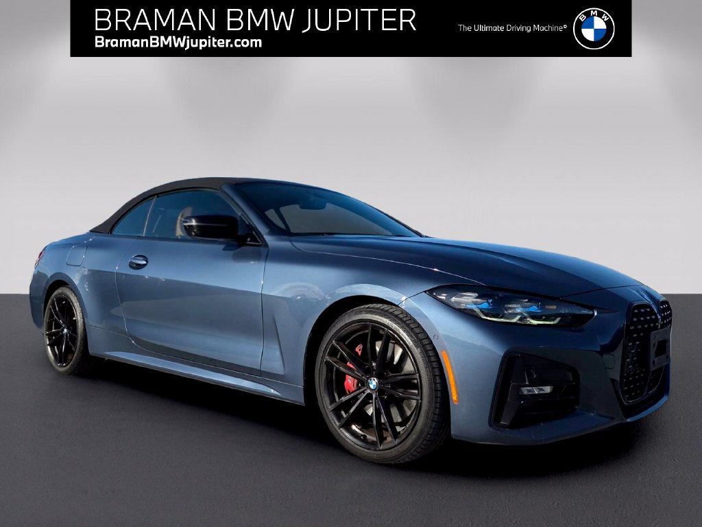 Used 2024 BMW 430i xDrive Convertible w/ M Sport Package AWD/4WD image 1