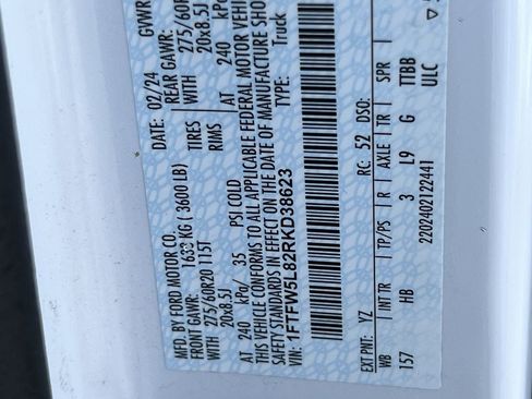 Used 2024 Ford F150 Lariat w/ Tow/Haul Package image 13