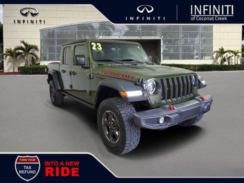 Used 2023 Jeep Gladiator Rubicon w/ LED Lighting Group image 1