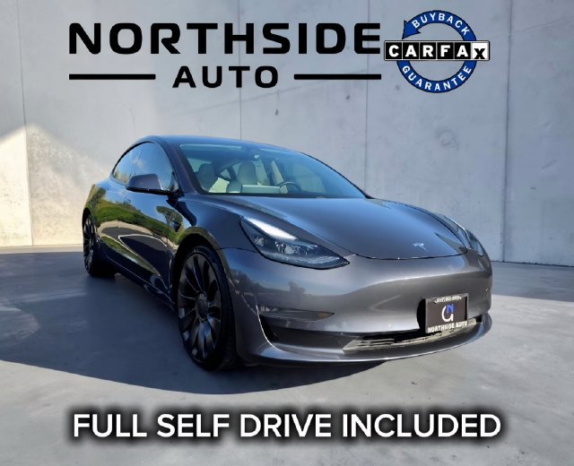 Used 2021 Tesla Model 3 Performance AWD/4WD image 1