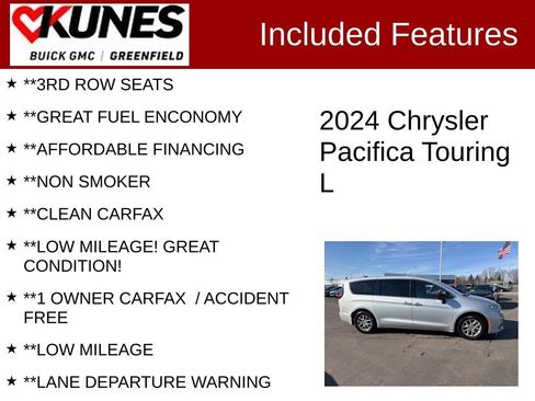 Used 2024 Chrysler Pacifica Touring-L image 3