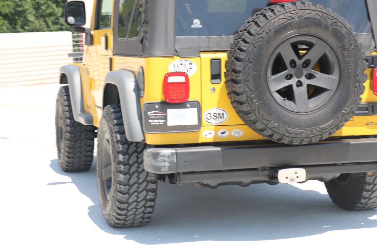 Used 2004 Jeep Wrangler X w/ Convenience Group AWD/4WD image 64