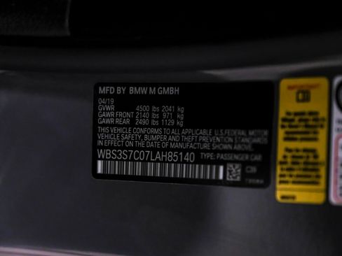 Used 2020 BMW M4 CS w/ Executive Package image 62