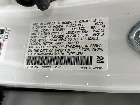 Used 2021 Honda CR-V Touring image 11