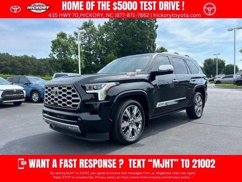 Used 2026 Toyota Sequoia Capstone AWD/4WD image 1