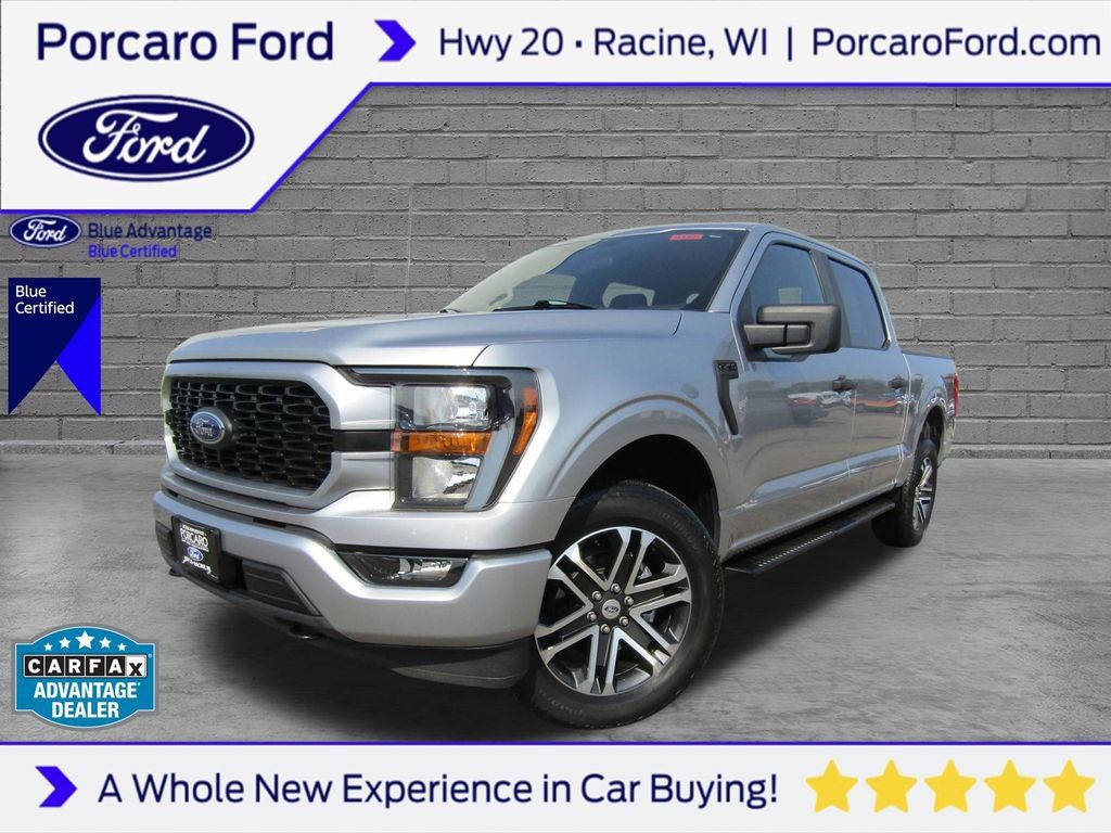 Certified 2023 Ford F150 XL w/ STX Appearance Package AWD/4WD 360° Tour