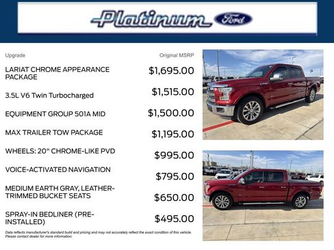 Used 2016 Ford F150 Lariat image 11