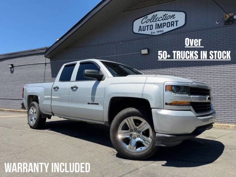 Used 2017 Chevrolet Silverado 1500 Custom w/ Custom Convenience Package AWD/4WD image 1