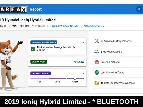 Used 2019 Hyundai Ioniq Limited FWD image 9