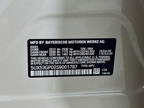 Used 2025 BMW X3 xDrive30i w/ M Sport Package image 24