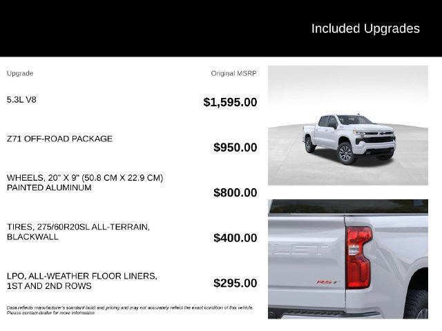 New 2026 Chevrolet Silverado 1500 RST w/ Z71 Off-Road Package AWD/4WD image 5