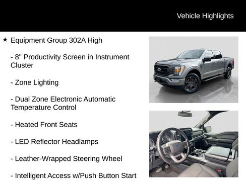 Used 2022 Ford F150 XLT w/ Equipment Group 302A High image 11