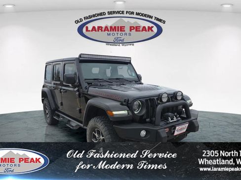 Used 2023 Jeep Wrangler Unlimited Rubicon w/ LED Lighting Group AWD/4WD image 1