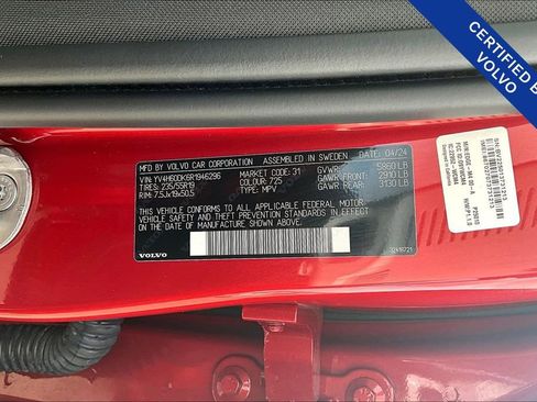 Certified 2024 Volvo XC60 T8 Core w/ Protection Package Premier image 42