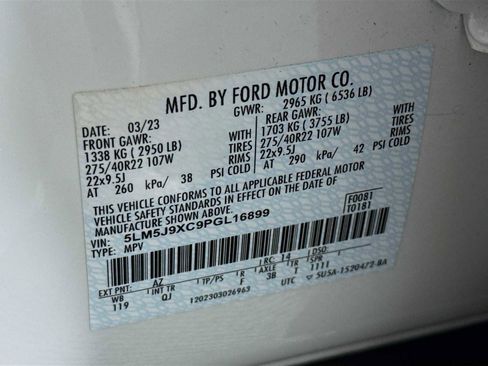 Used 2023 Lincoln Aviator Black Label w/ Dynamic Handling Package image 30