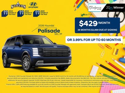 New 2026 Hyundai Palisade Calligraphy