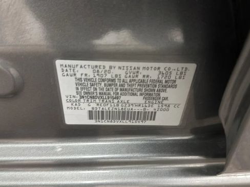 Used 2020 Nissan Versa S FWD image 22