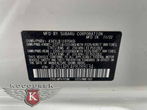 Used 2023 Subaru Crosstrek 2.0i Premium image 26