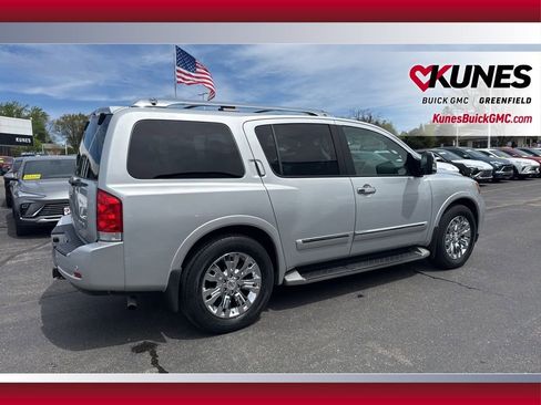 Used 2015 Nissan Armada Platinum w/ 2nd Row Captain Seat Package AWD/4WD image 5