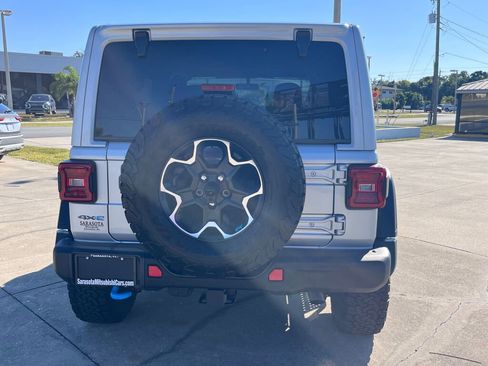 Used 2023 Jeep Wrangler Unlimited Rubicon 4xe w/ Steel Bumper Group image 4