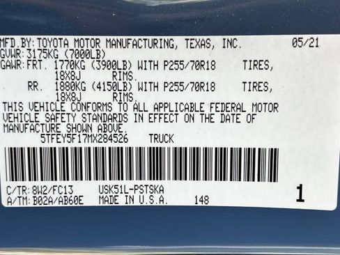 Used 2021 Toyota Tundra SR5 image 31