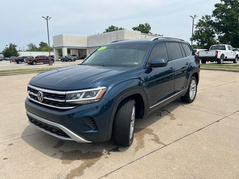 Used 2021 Volkswagen Atlas SEL AWD/4WD image 1