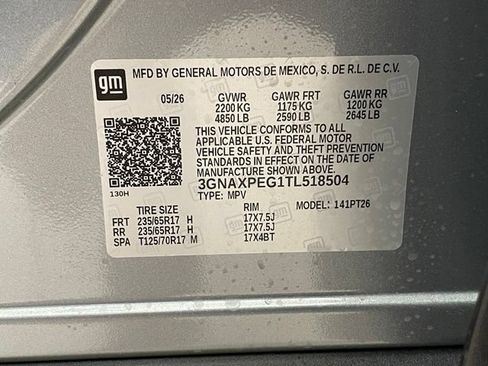 New 2026 Chevrolet Equinox LT w/ Safety and Technology Package AWD/4WD image 21