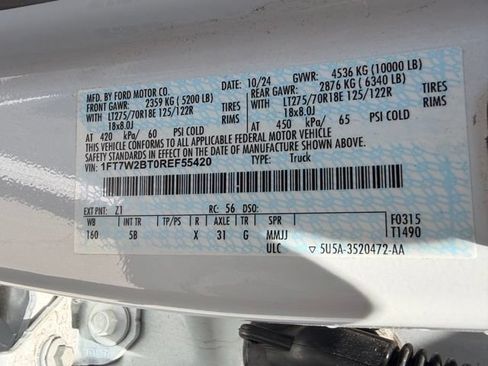 Used 2024 Ford F250 Lariat AWD/4WD image 34