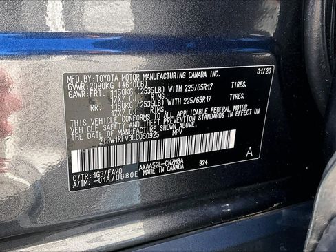 Certified 2020 Toyota RAV4 XLE image 31