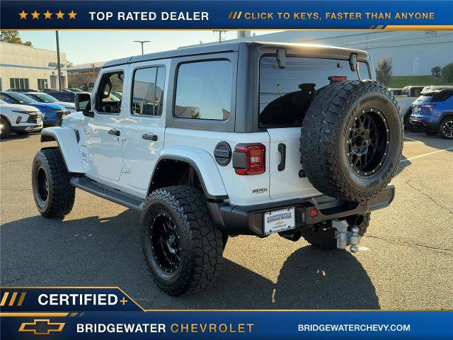 Used 2021 Jeep Wrangler Unlimited Sahara AWD/4WD image 4