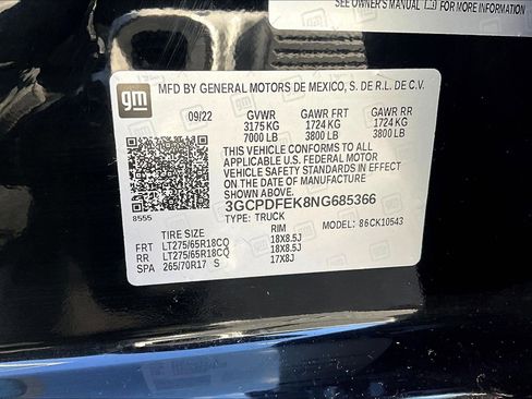 Used 2022 Chevrolet Silverado 1500 LT Trail Boss image 12