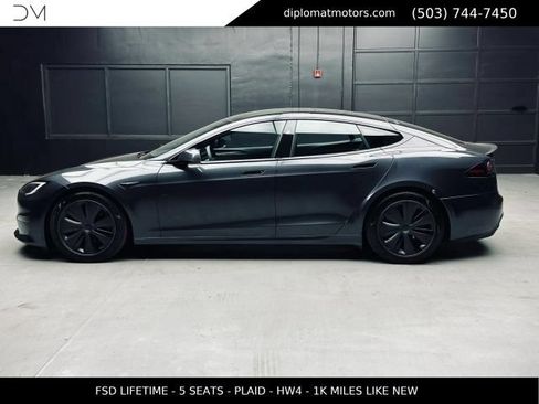 Used 2025 Tesla Model S Plaid AWD/4WD image 3