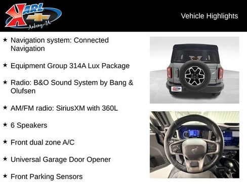 Used 2022 Ford Bronco Outer Banks image 2