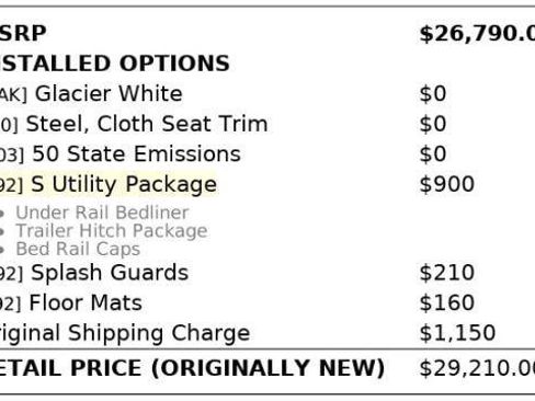 Used 2020 Nissan Frontier S w/ S Utility Package RWD image 4