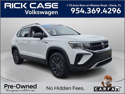 Certified 2023 Volkswagen Taos S image 1