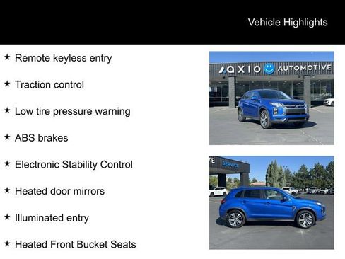 Used 2024 Mitsubishi Outlander Sport SE AWD/4WD image 8