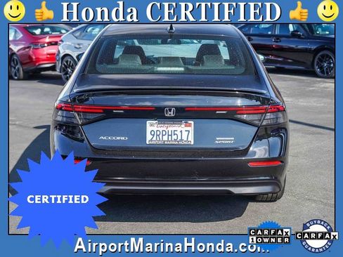 Certified 2025 Honda Accord Sport image 12