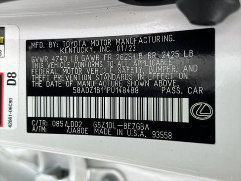 Certified 2023 Lexus ES 350 w/ Premium Package image 35