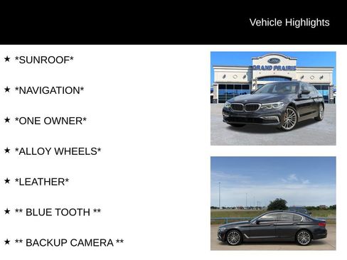 Used 2018 BMW 530i xDrive AWD/4WD image 4
