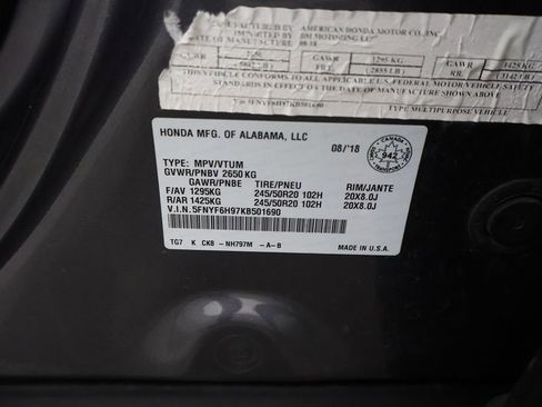 Used 2019 Honda Pilot Touring image 61