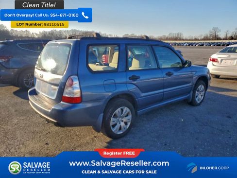 Used 2008 Subaru Forester 2.5X image 4