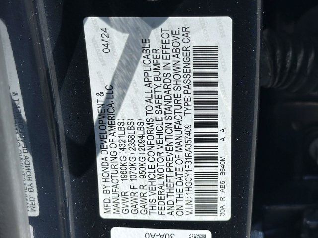 Used 2024 Honda Accord EX image 26