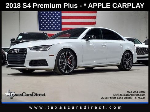 Used 2018 Audi S4 Premium Plus w/ Navigation Package image 1