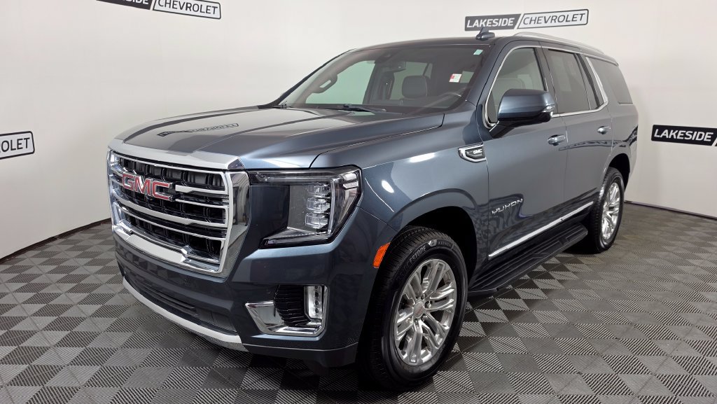 Used 2021 GMC Yukon SLT w/ SLT Luxury Plus Package AWD/4WD image 2