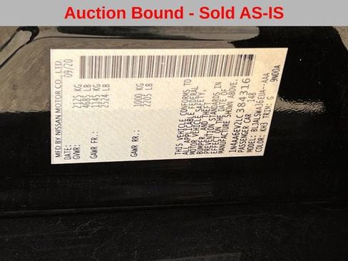 Used 2020 Nissan Maxima SR w/ Sport Mat Group image 32