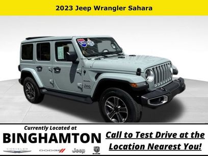 Used 2023 Jeep Wrangler Unlimited Sahara w/ LED Lighting Group